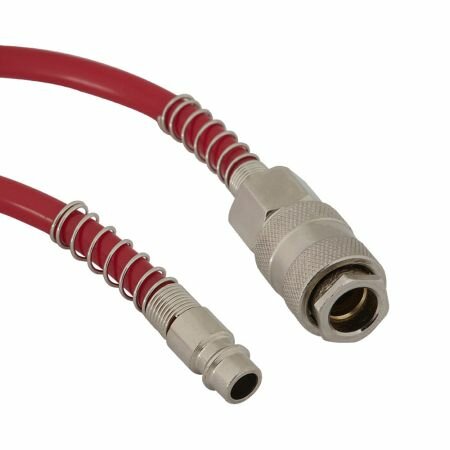 Шланг ELITECH витой полиамидный 5х8 20 м рапид 0704.011800 — фото 1