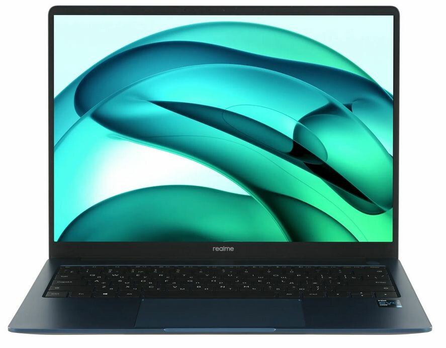 14" Ноутбук realme Book QHD (6660305) голубой - 2160x1440, IPS, Intel Core i5-1135G7, ядра: 4 x 3,2 ГГц, 8 ГБ, SSD 512 ГБ, Intel Iris Xe Graphics, Windows 10 Home