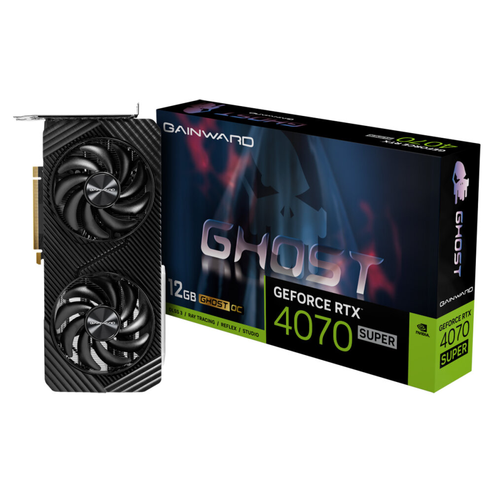 Gainward Nvidia Geforce RTX 4070 SUPER GHOST OC 12GB GDDR6X 192bit 3-DP HDMI