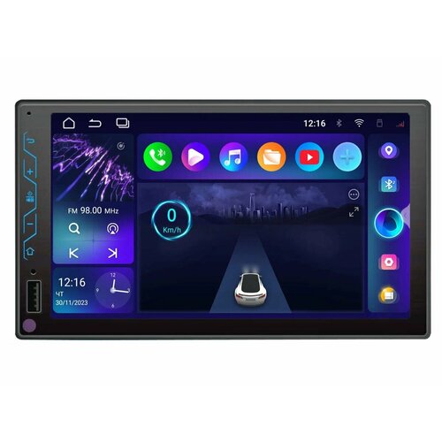 фото Гу universal 7" incar arn-7704-4 optimum android 13/1024*600, wi-fi, 4g lte, dsp, 173*98мм, 4+64gb, bt qualcom