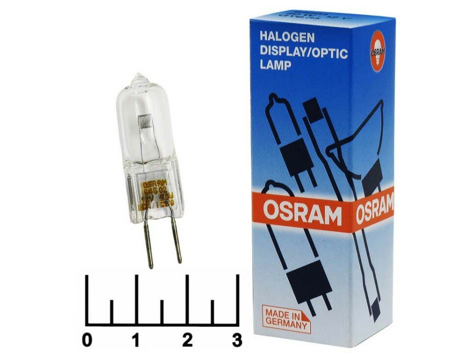 Лампа КГМ 12V 50W G6.35 Osram (64602)