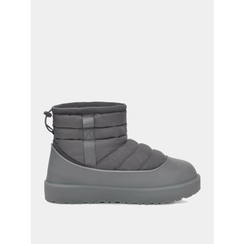 фото Ботинки ugg classic mini pull-on weather, размер 42 eu, серый
