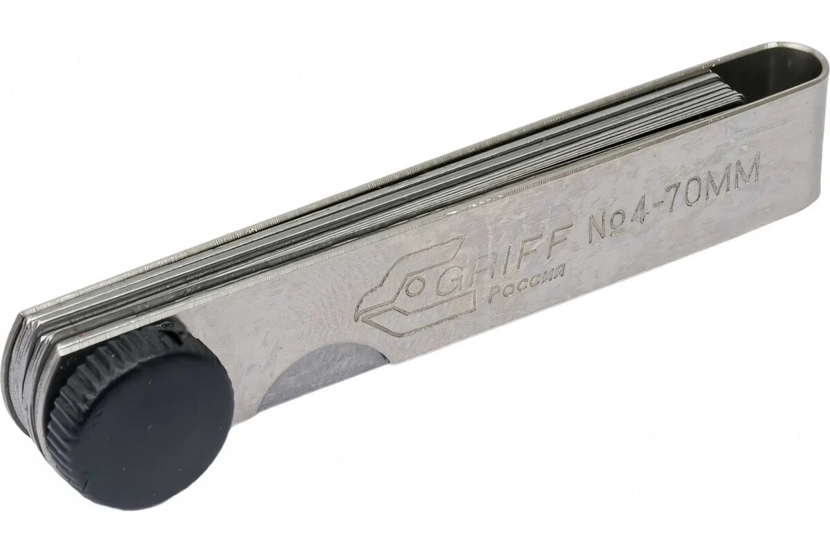 GRIFF Набор щупов 4 0.1 1.0мм 10 пластин 70мм D127020 — фото 1