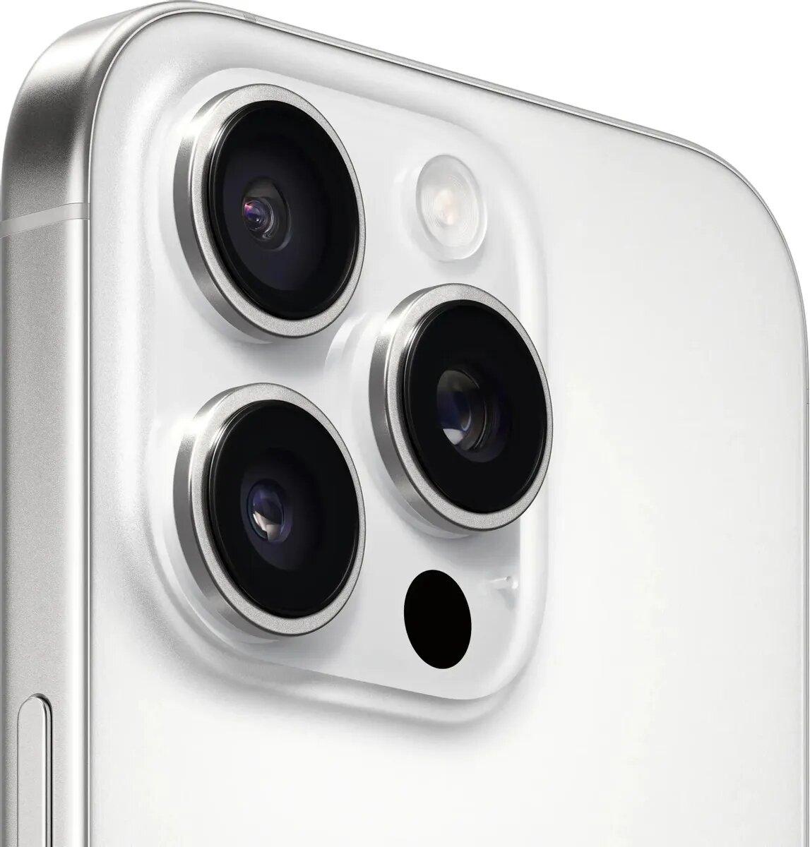 Смартфон Apple iPhone 16 Pro 128 ГБ, Dual nano SIM + eSIM, белый титан — фото 1