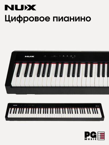Изображение товара Цифровое пианино Nux Cherub NPK-10-BK (деревянная стойка опционально)