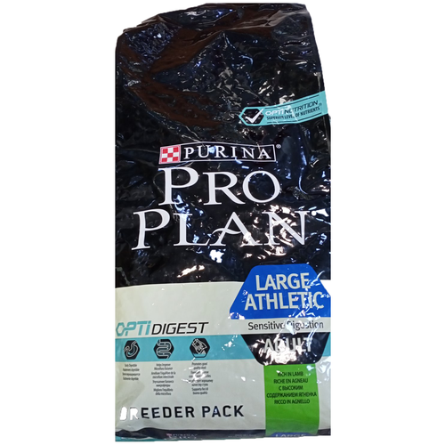 Сухой корм для крупных собак 18 кг Pro Plan Adult Large Athletic Lamb с атлетическим телосложением с ягненком
