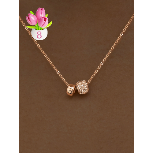 Колье Ювелир Карат, длина 45 см, золотистый