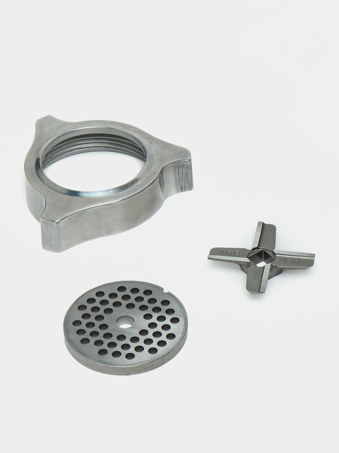 Мясорубка Bosch MFW68660, пластик/металл, шнековая, 2200Вт, чёрно-серебристая — фото 1