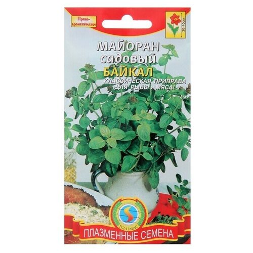 Семена Майоран садовый Байкал, 0,1 г семена майоран садовый байкал