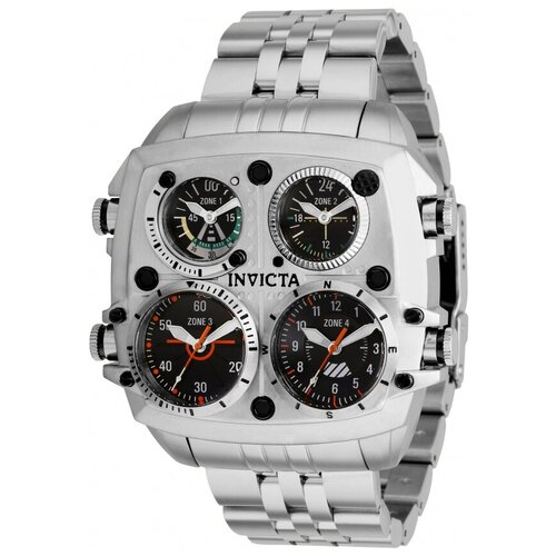 фото Часы мужские кварцевые invicta aviator zulu time 35198