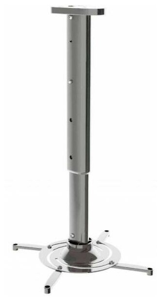 Кронштейн для проектора Cactus CS-VM-PR05L-AL серебристый макс.10кг настенный и потолочный поворот и наклон