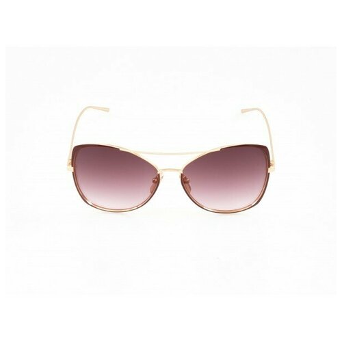 солнцезащитные очки ana hickmann фиолетовый розовый Солнцезащитные очки Ana Hickmann, коричневый, золотой