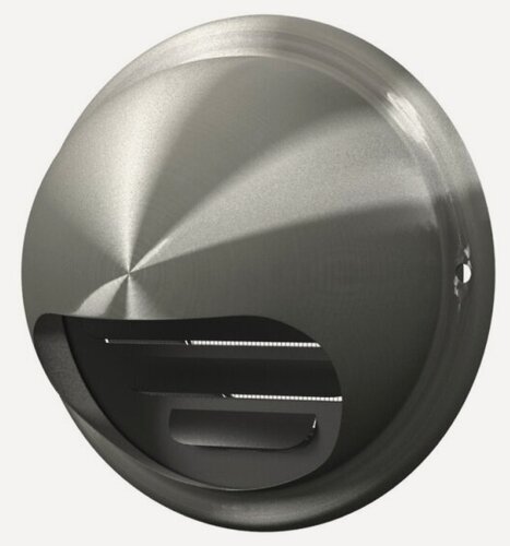 Изображение товара Вытяжной колпак (выход стенной) Era 15ВМ вентиляционный вытяжной металлический с фланцем D150