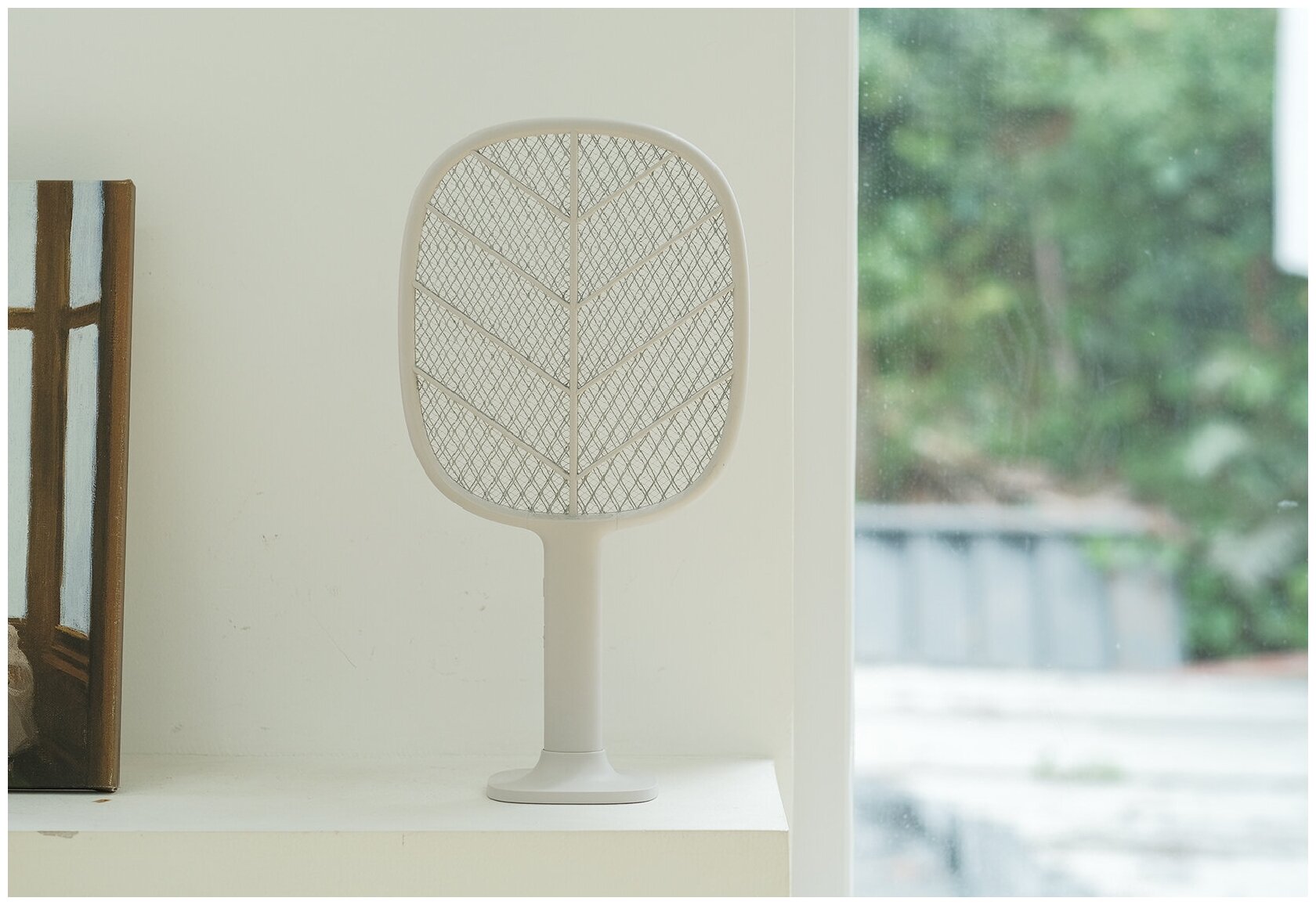 Мухобойка электрическая с режимом электрической ловушки SOLOVE Electric Mosquito Swatter RUS, черная - фотография № 9