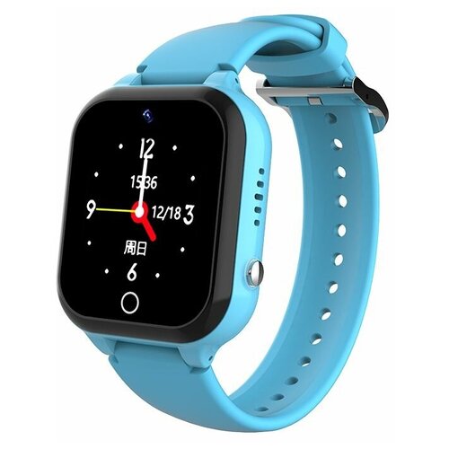 Умные часы для детей с сим-картой Smart Baby Watch C80 4G Wi-Fi GPS и видеозвонком черные 309000₽