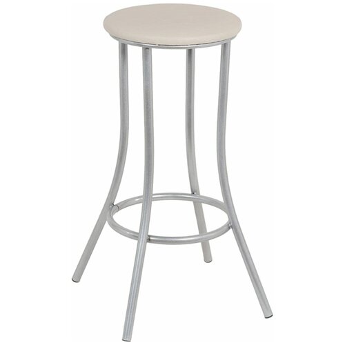 Высокий табурет ццц.Стулья.Сайт мягкий барный на металлокаркасе светлый 1625