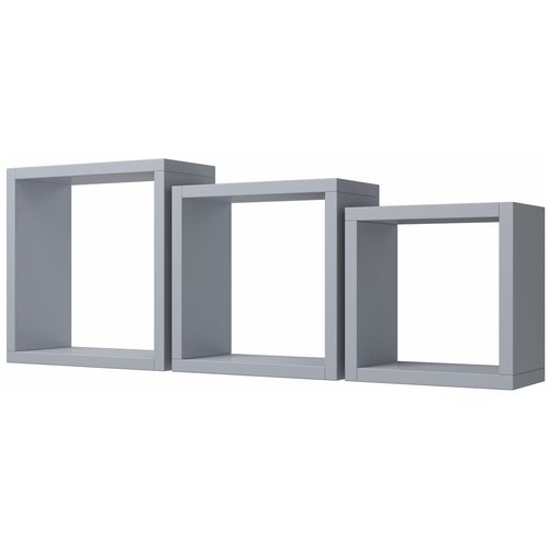 Комплект полок TORGET, 28x28x12 см, синий