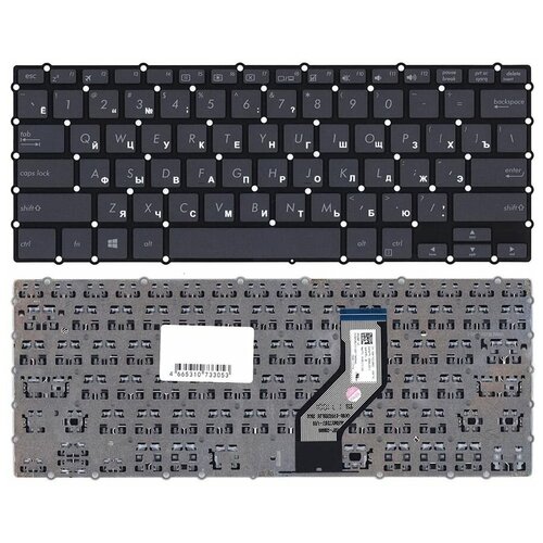 Клавиатура keyboard для ноутбука Asus NovaGo TP370QL черная 1890₽