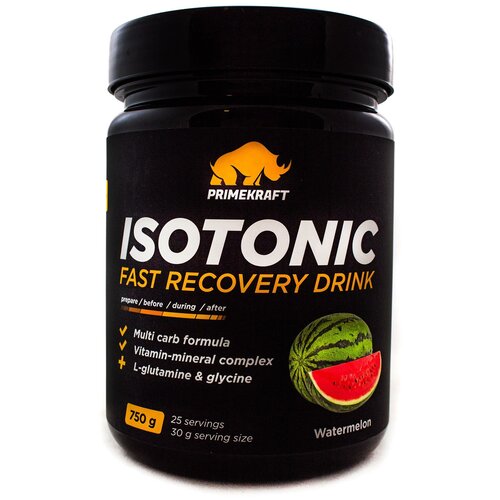 Напиток Isotonic PRIMEKRAFT со вкусом Арбуз (Watermelon) банка, 750 гр