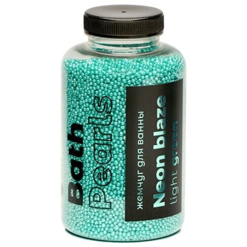 Fabrik cosmetology Жемчуг для ванны NEON BLAZE Light green, 320 г, 12 мл