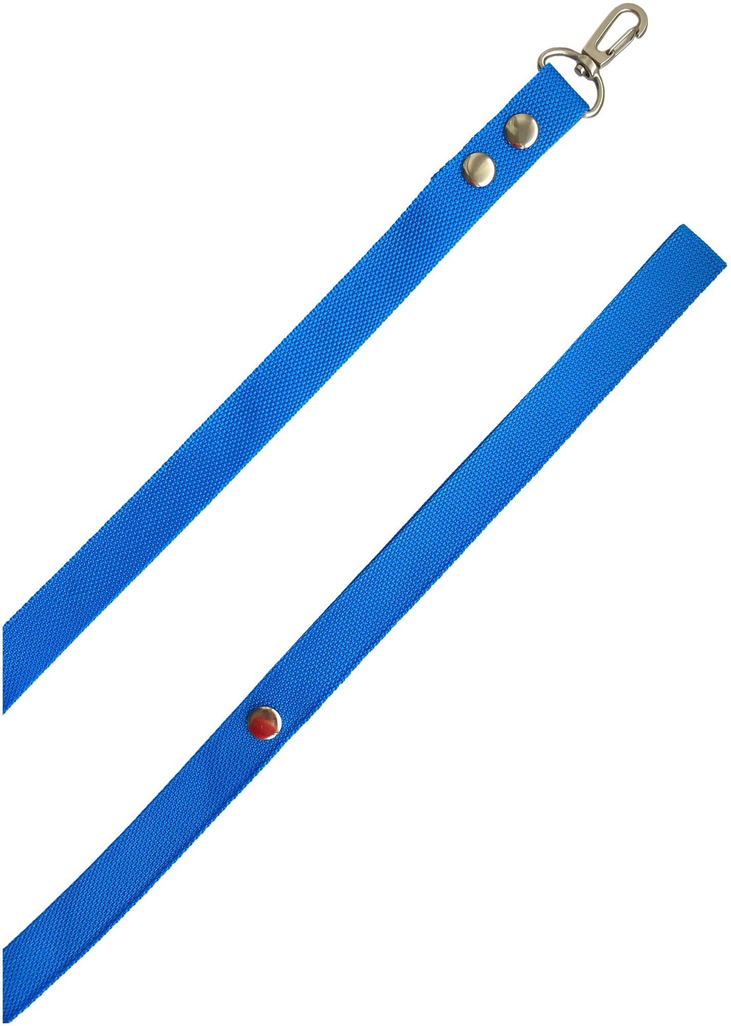 Поводок Petsare 2м ширина 20мм до 5кг, голубой - фотография № 6