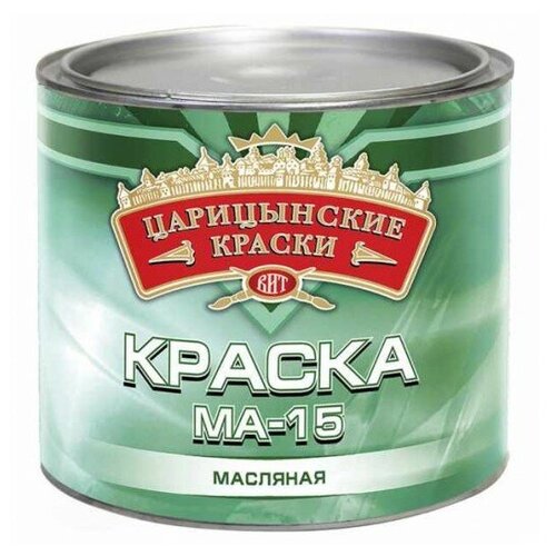  Краска масляная Царицынские краски МА-15 желтый 1.9 кг