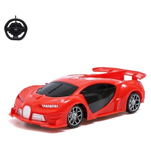 Машина радиоуправляемая «Купе», работает от батареек, цвет красный (1шт.)