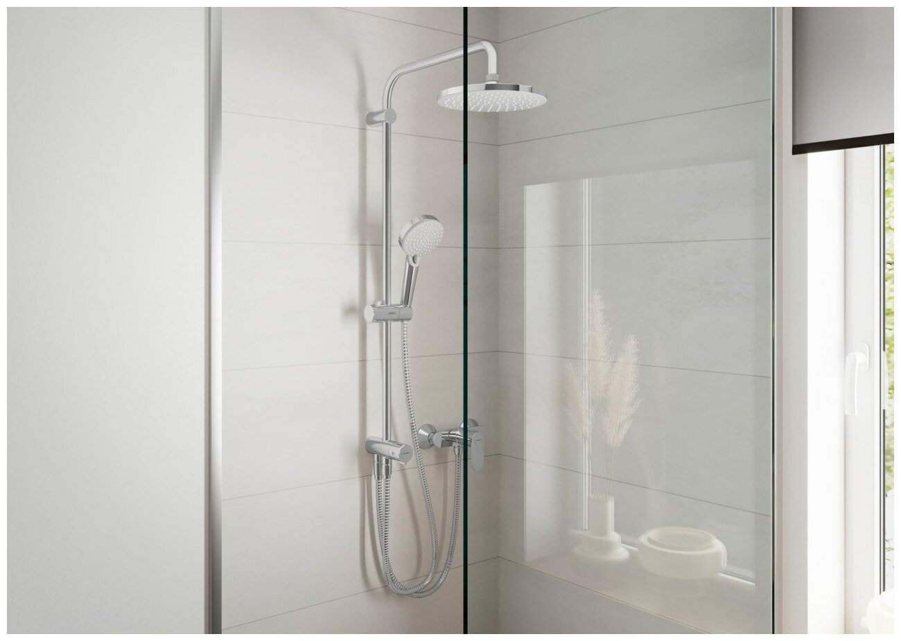 Смеситель для душа Hansgrohe - фото №2