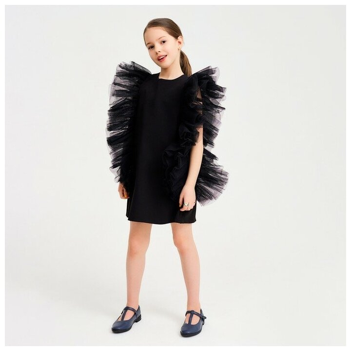Платье для девочки: PartyDress цвет чёрный, рост 104