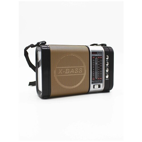 Радиоприемник FM AM SW с фонарем и функциями беспроводной bluetooth колонки XB-772BTбежевый WAXIBA 135000₽