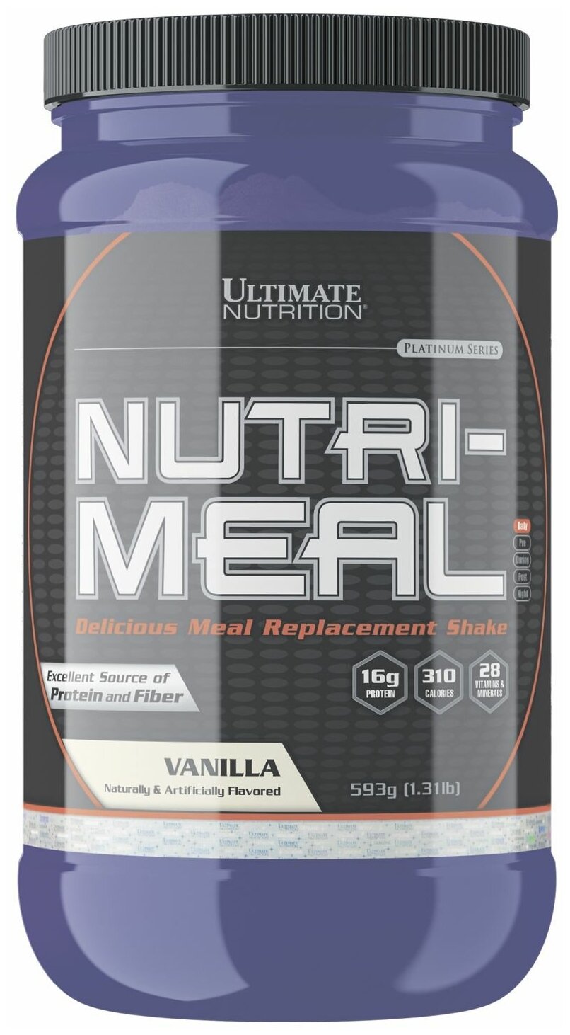 Ultimate Nutrition Nutri Meal Chocolate со вкусом Ваниль 596 гр