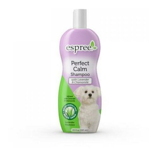 Espree Шампунь «Лаванда и ромашка», для собак, Perfect Calm Lavender  & Chamomile Shampoo, 591мл