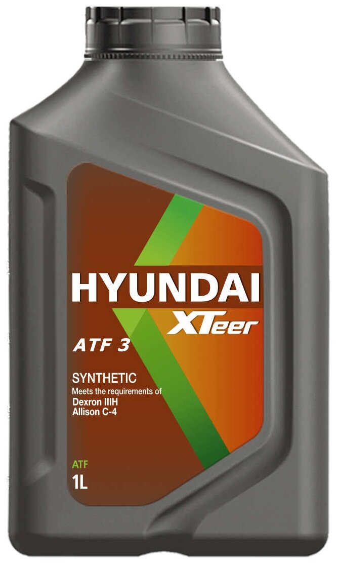 Трансмиссионное масло Hyundai xteer atf sp-4 (1л) 1011006