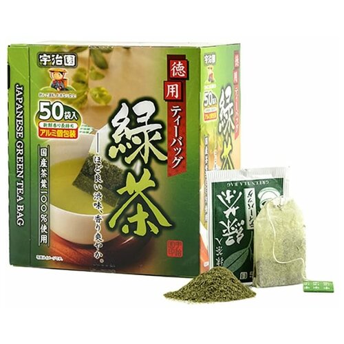 Японский зеленый чай Сенча Уджиен (50 пакетиков). Матча пакетики