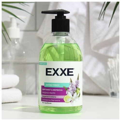 Жидкое мыло EXXE Бергамот и вербена, 500 мл exxe жидкое мыло exxe манго и орхидея 500 мл