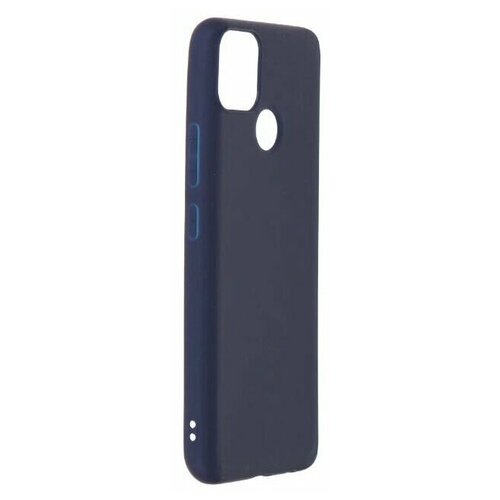 Чехол-накладка LuxCase Protective Case TPU 1.1 мм для Realme C25s Синий чехол книжка fashion case для realme c25s синий