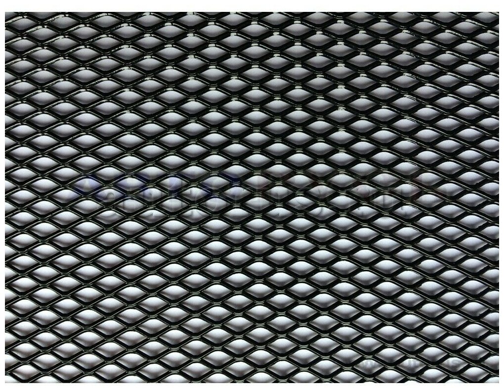 фото Сетка Защитная 1000x250 Мм. 10x5,5 Мм. Соты, Алюминий, Черная Streck STRECK арт. R10 Alu