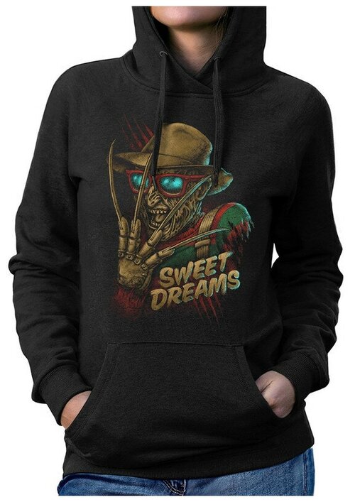 Толстовка Dream Shirts, размер 2XS, черный