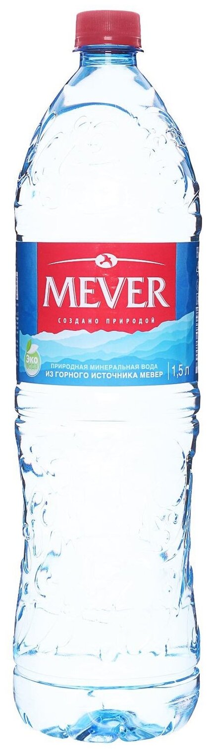 Минеральная вода "Мевер" 1,5 пэт негаз - фотография № 4