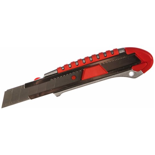 Нож с сегментированным лезвием Rexant 12-4919 25 мм, корпус ABS пластик обрезиненный