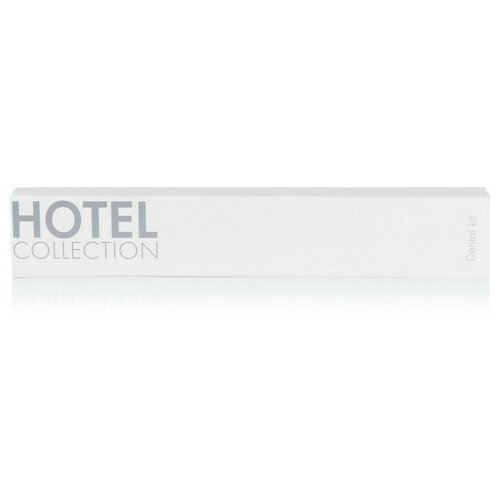 Набор зубной HOTEL COLLECTION Зубной набор, картон,200шт. зубной набор одноразовый hotel з щетка зуб паста в саше 50 штук