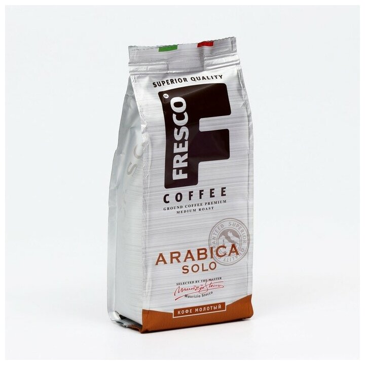 Кофе FRESCO Arabica Solo 200г, молотый, пакет - фотография № 7