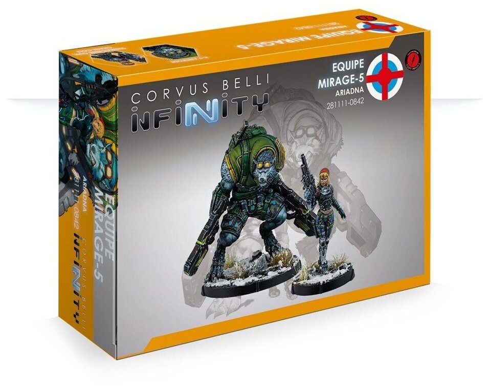 Фигурка JoyToy. Infinity: Ariadna Equipe Mirage-5 - фото №8