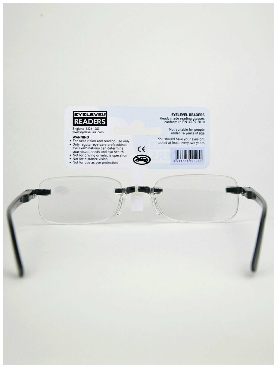 Готовые очки для чтения EYELEVEL VISCOUNT GREY Readers +30