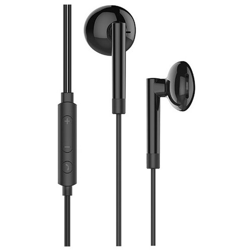 Наушники внутриканальные HOCO M53 Exquisite sound микрофон кнопка ответа регулятор громкости кабель 12м цвет чёрный 36300₽