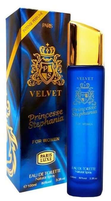 Туалетная вода женская Princesse Stephania Velvet Intense Perfume, 100 мл