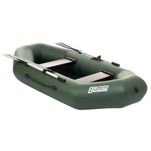 набор лодка бриз насос ножной Лодка «Бриз» 240, цвет зелёный