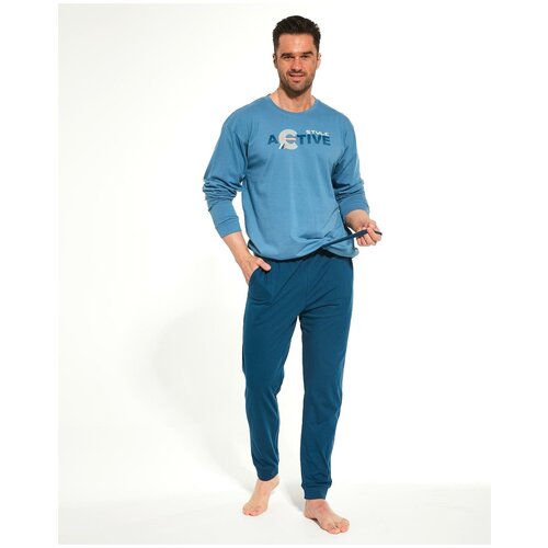 322/205 Пижама мужская Cornette Active - размер: L, цвет: Голубой