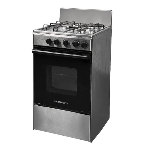 Газовая плита Horizont GS-12 нержавейка 1232600₽