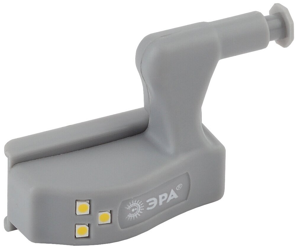 Светодиодный фонарь подсветка ЭРА Пушлайт SB-401 на петлю в кухонный шкаф арт. Б0042659 (1 шт.)